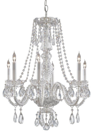 Crystorama Traditional Crystal 6-Light Chandelier