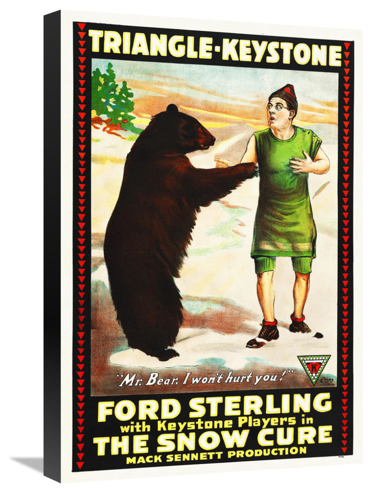 "The Snow Cure" Stretched Canvas Giclee by Hollywood Photo Archive, 16"x24"