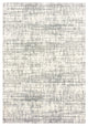 5??8??Ivory And Gray Abstract Strokes Area Rug