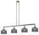 Innovations Lighting 214-Sn-G73-Led 4 Light Dimmable Led Island Light