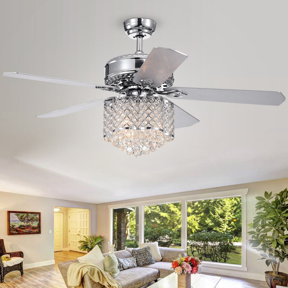 Deidor 52" Ceiling Fan, Remote Controlled