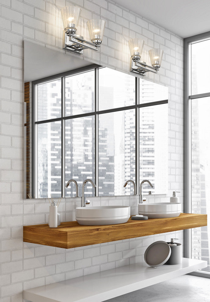 Z-LITE 2-Light Vanity, Chrome