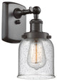 Small Bell 1-Light Sconce, Oil Rubbed Bronze, Seedy
