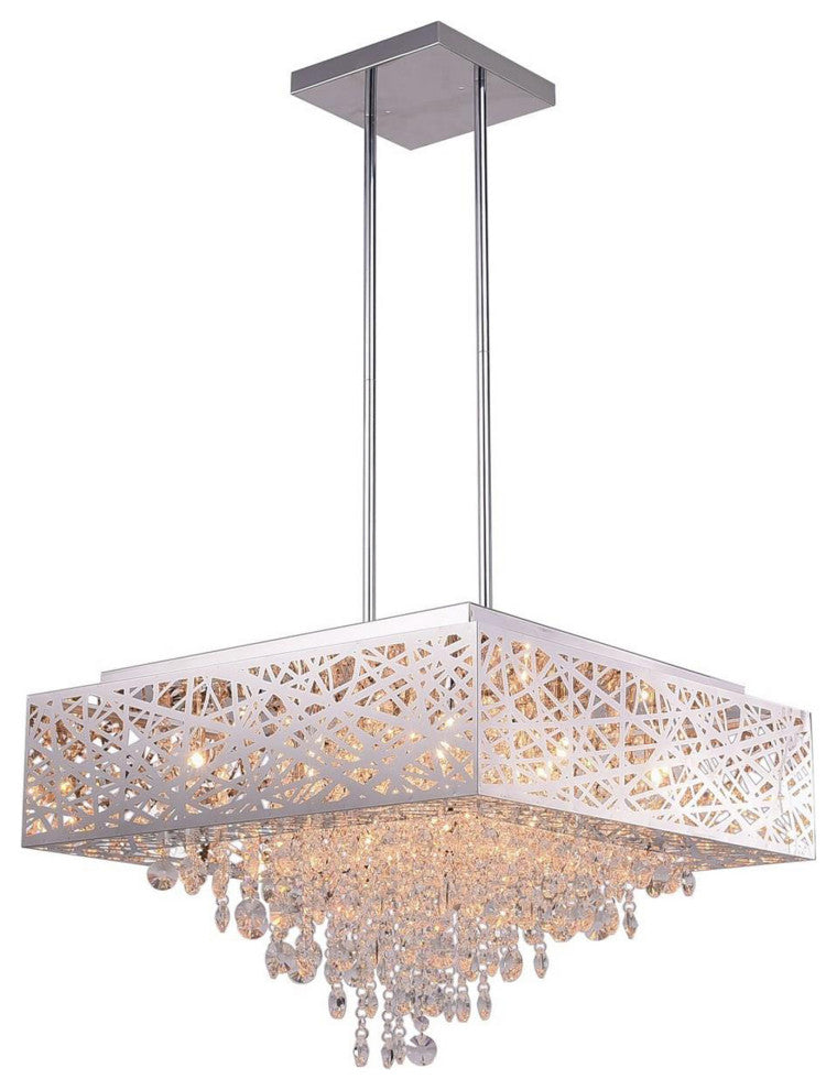 Eternity 12 Light Chandelier With Chrome Finish