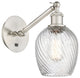 Innovations 317-1W-SN-G292-LED Salina 1 Light Sconce, Brushed Satin Nickel