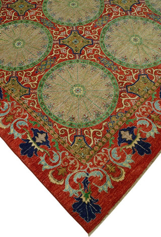 Aria Fine Chobi Raelyn Orange Rug 8'11"x12'8"