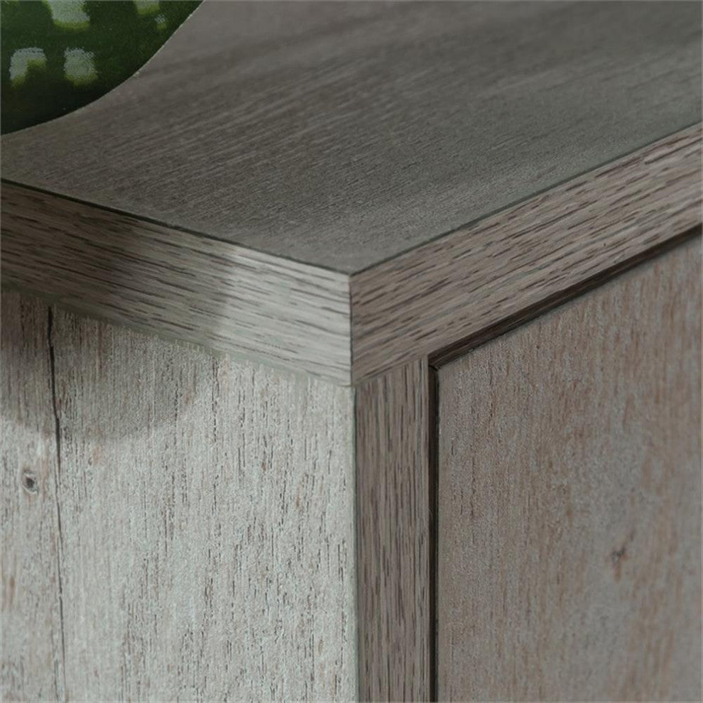 Sauder Sundar Engineered Wood Storage Cabinet in Mystic Oak Finish