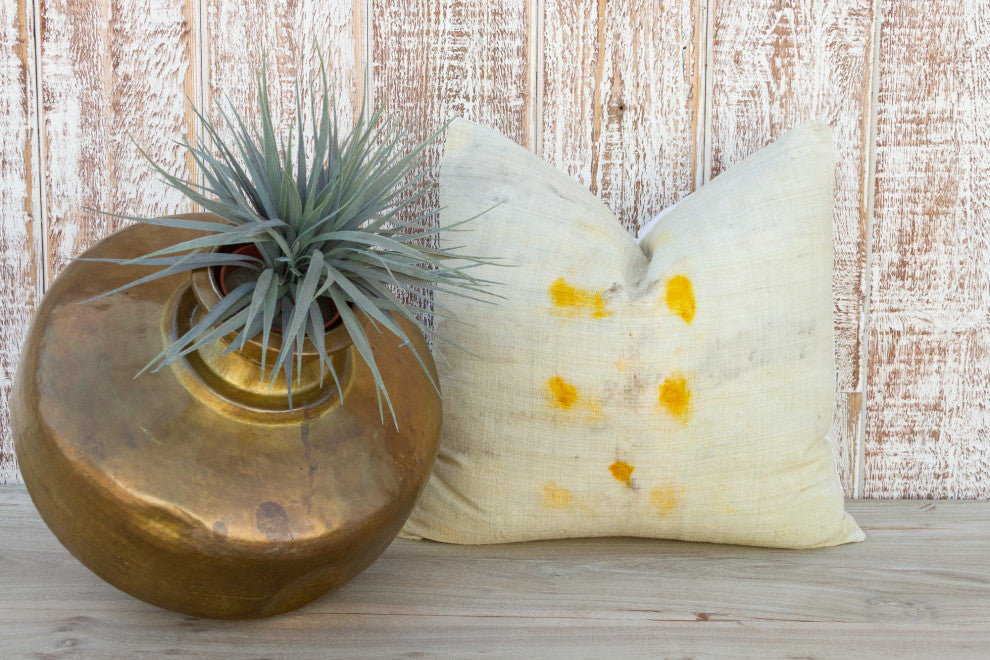 Xhiva Tie Dyed Organic Silk Pillow