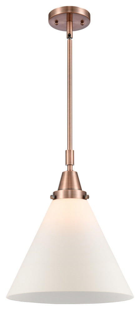 Innovations Lighting 447-1S-AC-G41-L Cone 1 Light 12" Mini Pendant
