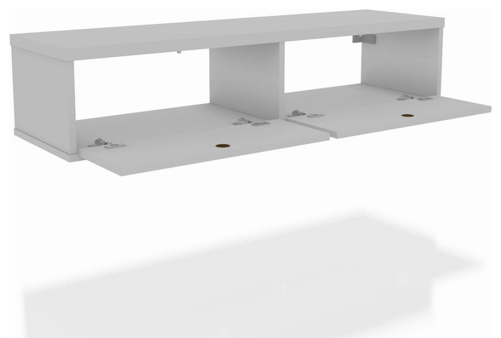 Liberty 42.28 Floating Entertainment Center in White