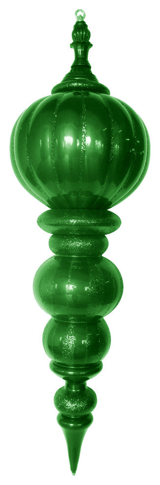 40" Green Oversized Shatterproof Finial