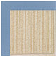 Capel Zoe-Beach Sisal Medium Blue 2009_437 Machine Tufted Rugs - 2' 6" X 12' Run