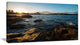 "Sunset At Opera House Sydney" Seashore Canvas Print, 32"x16"