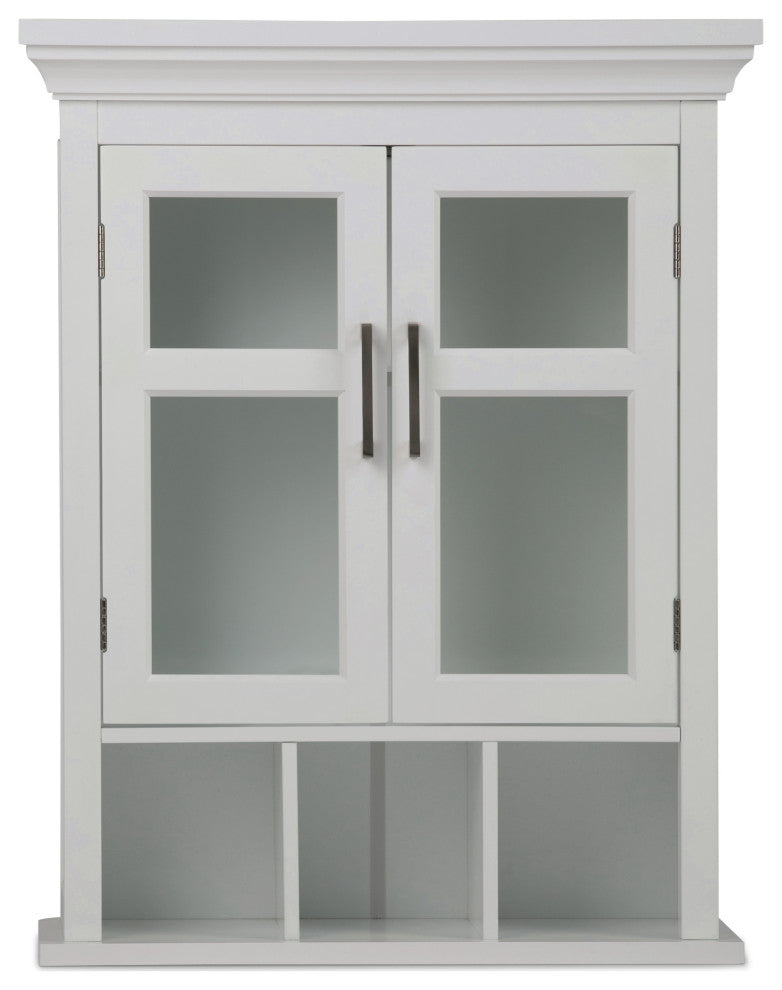 Avington Two Door Wall Cabinet With Cubbies