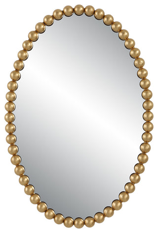 Uttermost 09875 Serna Gold Oval Mirror