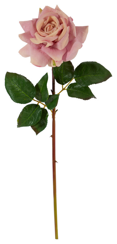 20" Rose Artificial Flower, Set of 6