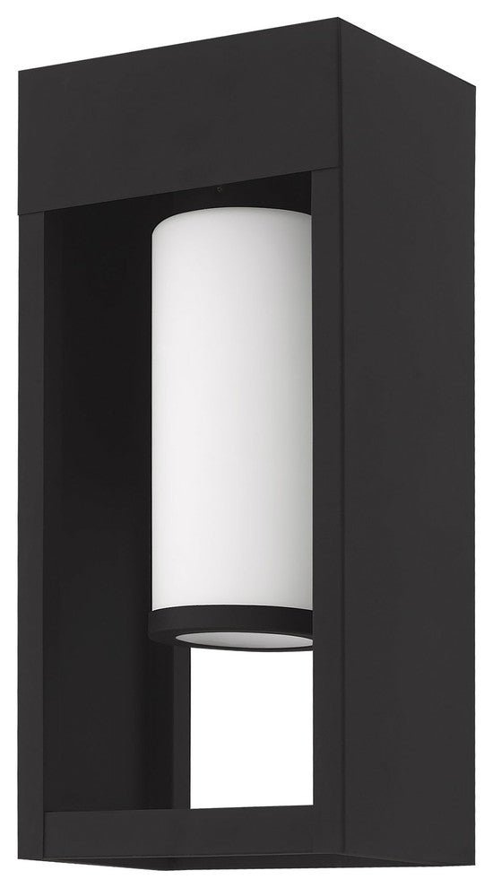 Livex Lighting Black 1-Light Outdoor Wall Lantern