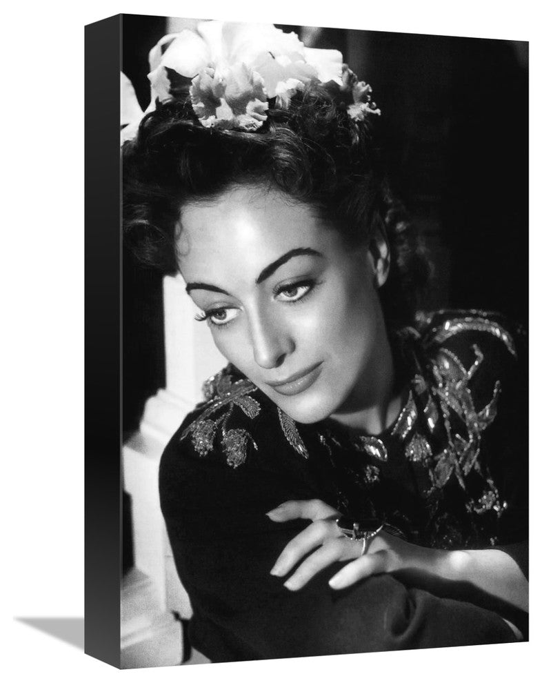 "Joan Crawford" Stretched Canvas Giclee by Hollywood Photo Archive, 11x16"