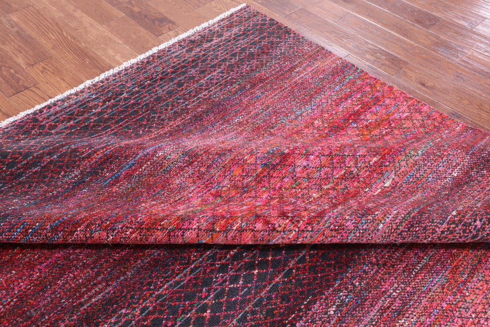 Savannah Grass Hand-Knotted Wool & Silk Rug 8' 1" X 9' 11" - Q15970