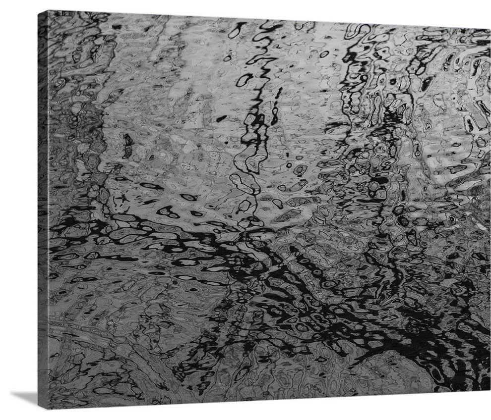 "Liquid Metal I" Wrapped Canvas Art Print, 14"x11"x1.5"
