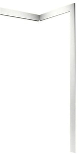 Swan 3.875x105 Solid Surface Trim Kit, Tahiti White