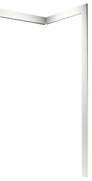 Swan 3.875x105 Solid Surface Trim Kit, Tahiti White