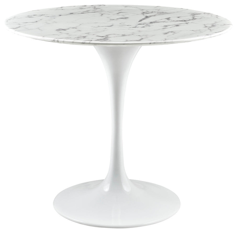 Modern Contemporary Kitchen 36" Dining Table White