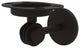 Satellite Orbit Two Toothbrush Holder With Dotted Accents, Oil Rubbed Bronze