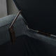 GDF Studio Seattle Tufted Storage Ottoman Bench, Dark Gray
