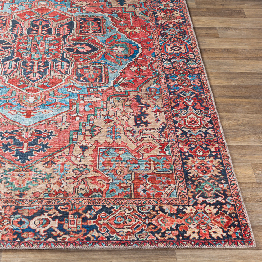 Surya Iris IRS-2310 Traditional Area Rug, 9' x 12' Rectangle