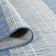 Maryland Blessy Indoor/Outdoor Area Rug, Blue, 6'6" x 9'10", Striped
