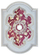 Artistry Lighting, Rectangular White Ceiling Medallion ARC0913-CF1-091