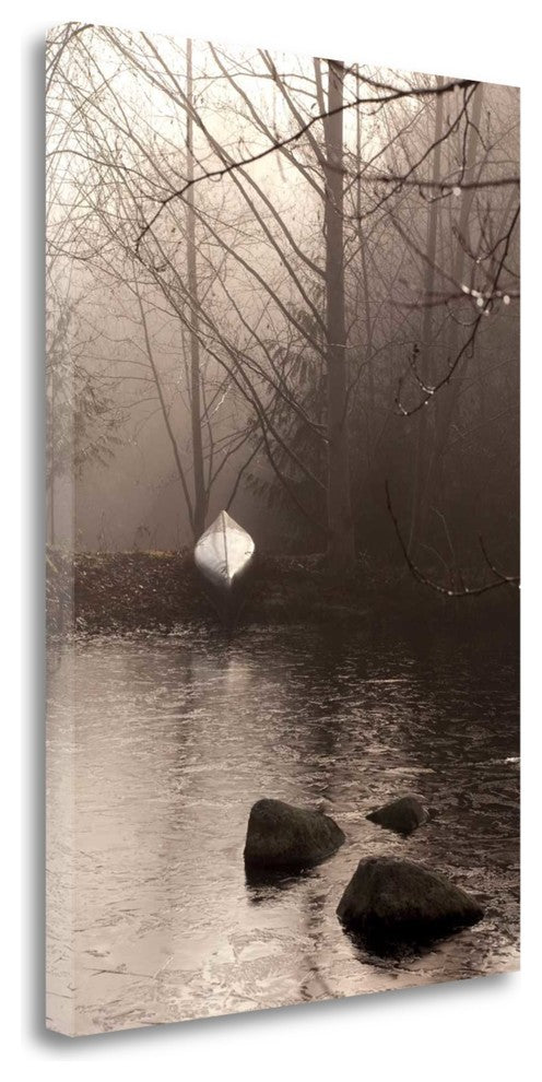 "Silvered Morning Pond" By Heather Ross, Giclee Print on Gallery Wrap Canvas