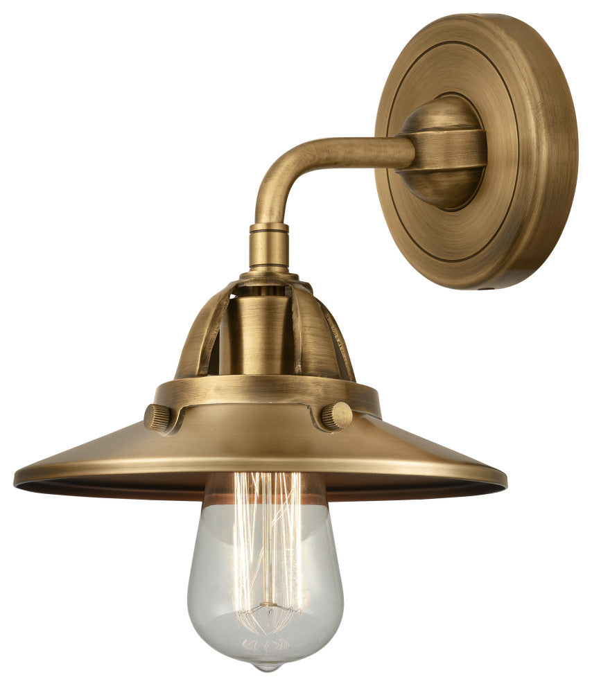 INNOVATIONS 288-1W-BB-M4-BB-LED 1-Light Sconce Brushed Brass