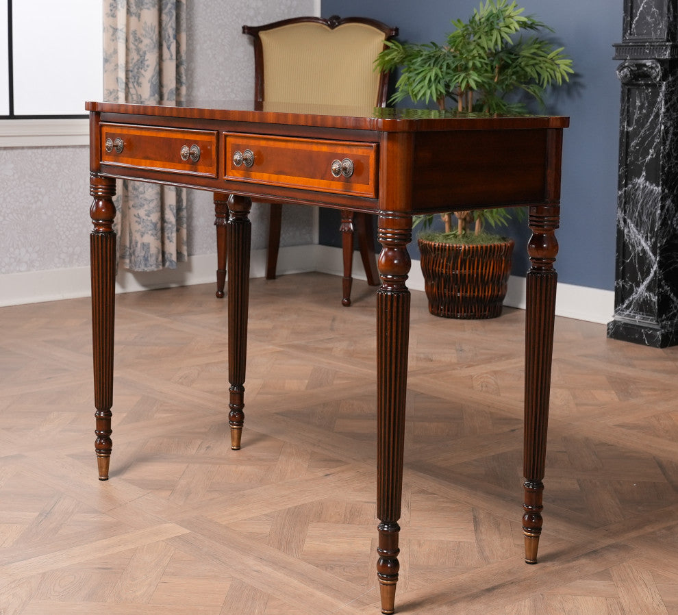Sheraton Two Drawer Console Table
