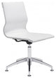 White Ergonomic Conference Room Office Chair