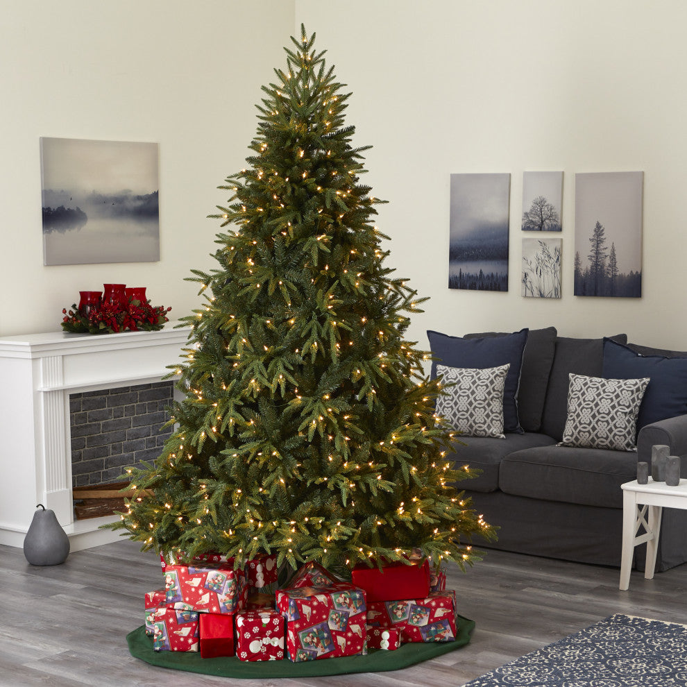 7ï¿½ Colorado Mountain Fir ï¿½Natural Lookï¿½ Christmas Tree / 500 Clear LED Lights