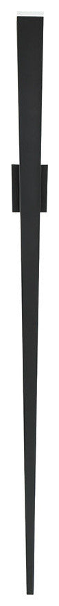 Modern Forms Staff 70" LED Outdoor Wall Sconce in Black