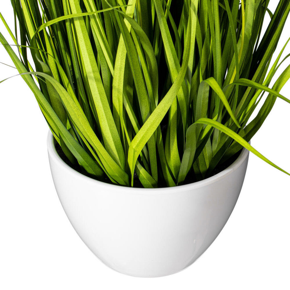 31" Yellow Potted Cosmos Grass