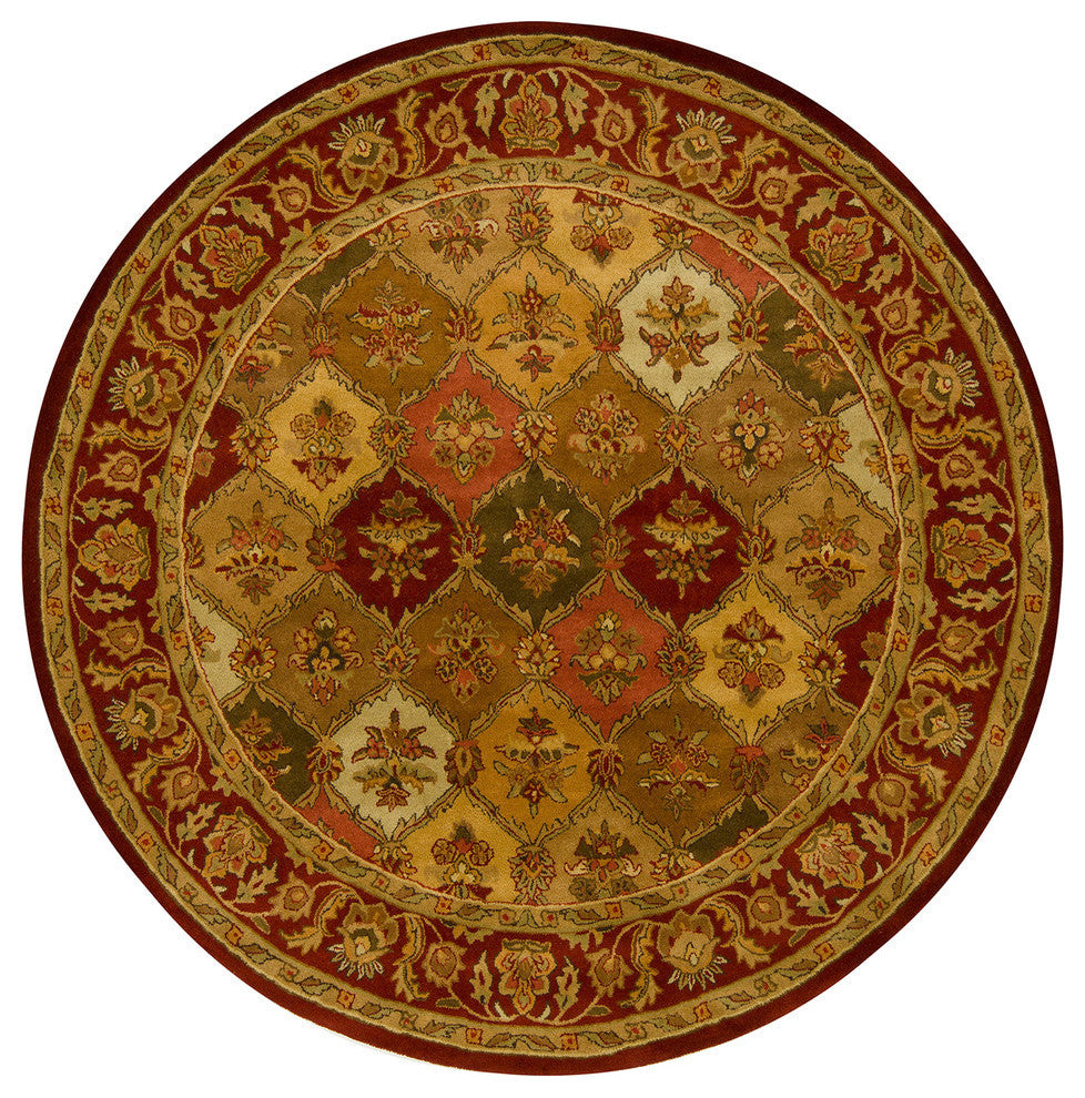 Metro Contemporary Area Rug, 7'9" Round