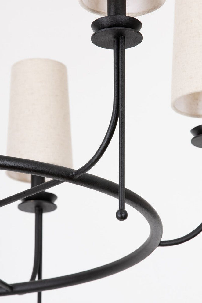 Calder Wall Sconce, Forged Iron