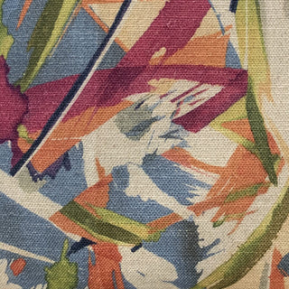 Plutus Multi-Color Graphic Print Luxury Throw Pillow, 24"x24"