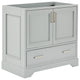 Ariel Stafford 36" Single Sink Bathroom Vanity Base, Gray
