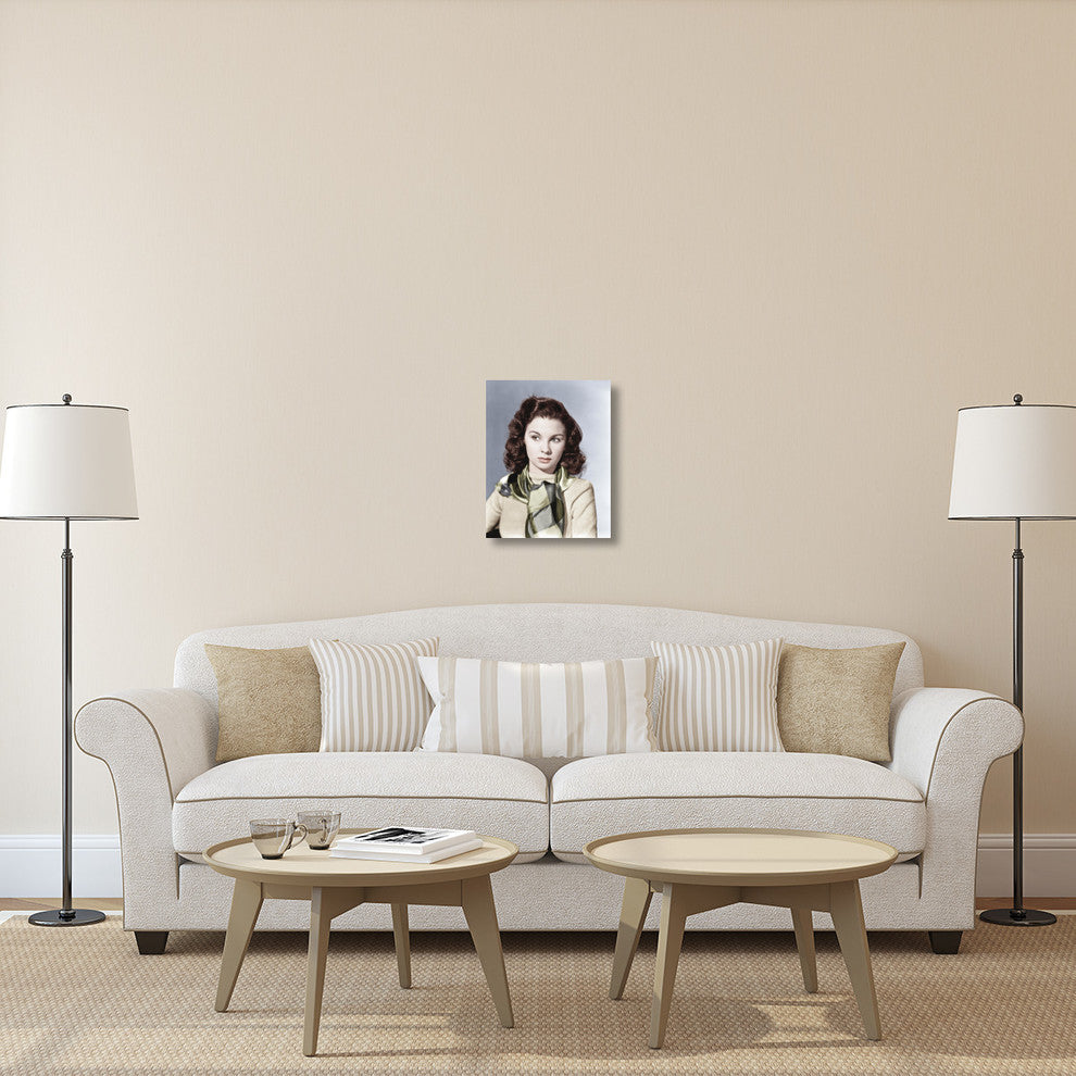 "Jean Simmons" Stretched Canvas Giclee by Hollywood Photo Archive, 17"x22"
