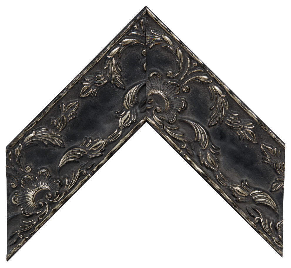 Maricopa Framed Wall Mirror, Black, 20"x60"