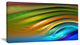 Colorful Fractal Water Ripples, Abstract Canvas Art Print, 32x16
