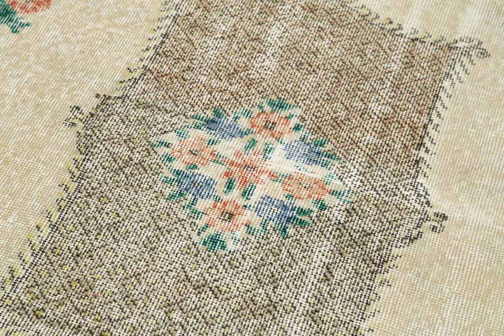 Vintage Turkish Runner Rug 3' x 8' 10", 36 in. x 106 in.