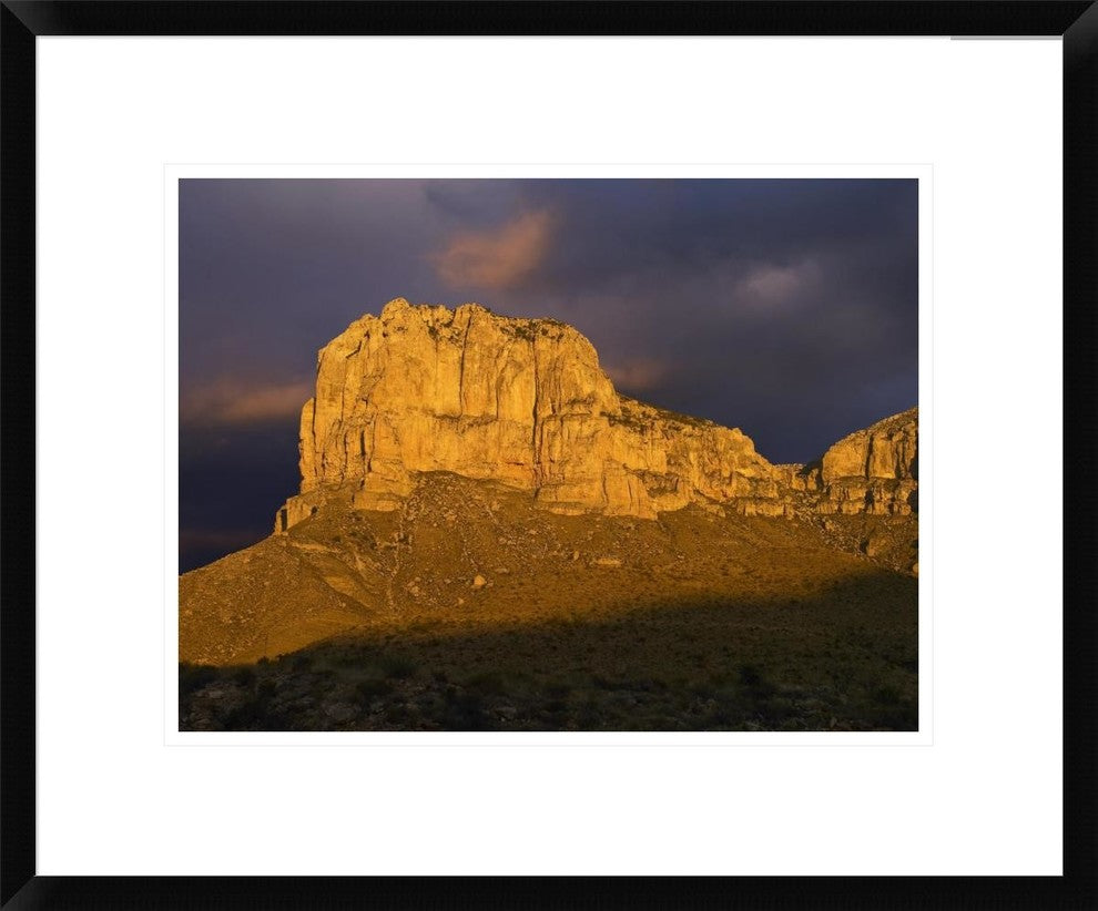 El Capitan, Guadalupe Mountains National Park, Texas, 22"x18"
