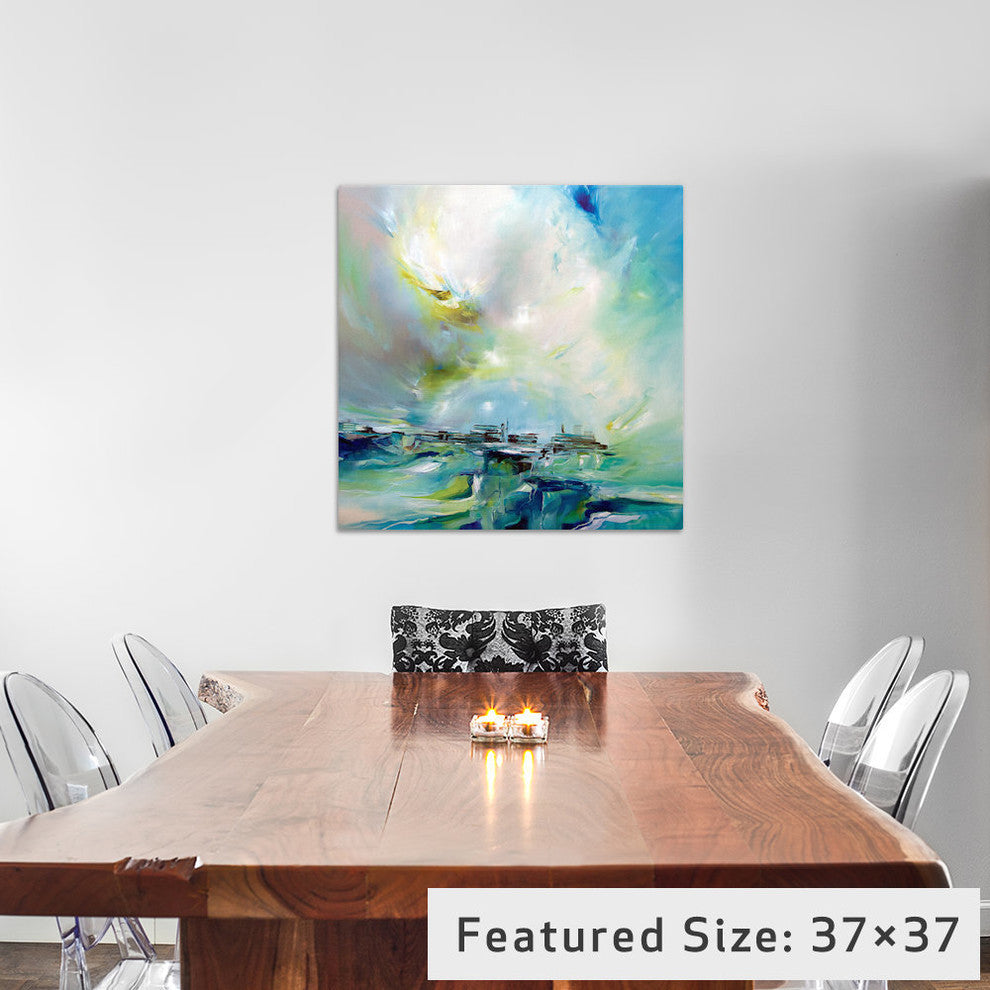 "Spring Light" by JA Art Canvas Print, 37"x37"