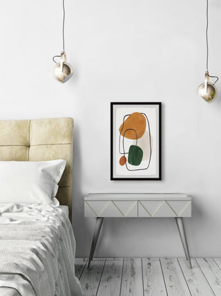 "Virtually Connected" Framed Painting Print, 8x12